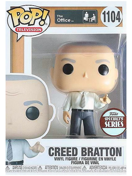 Funko POP #1104 The Office Creed Bratton Specialty Series Figure